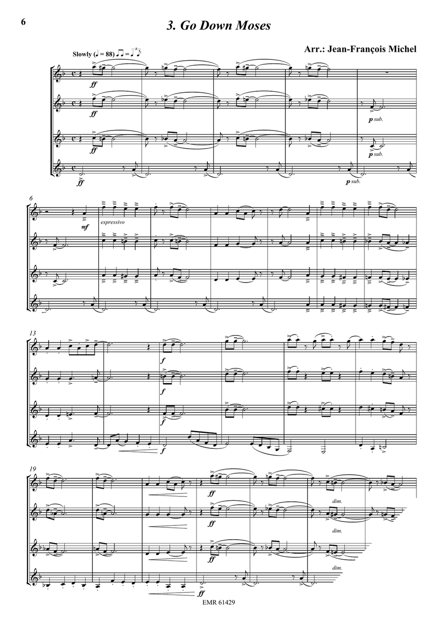 Quartet Album For All Occasions Clarinet Quartet scores gallery preview page 5