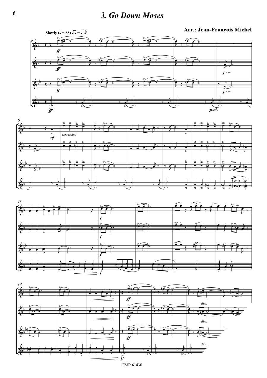 Quartet Album For All Occasions Saxophone Quartet scores gallery preview page 5
