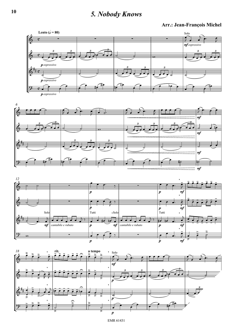 Quartet Album For All Occasions Woodwind Quartet scores gallery preview page 7