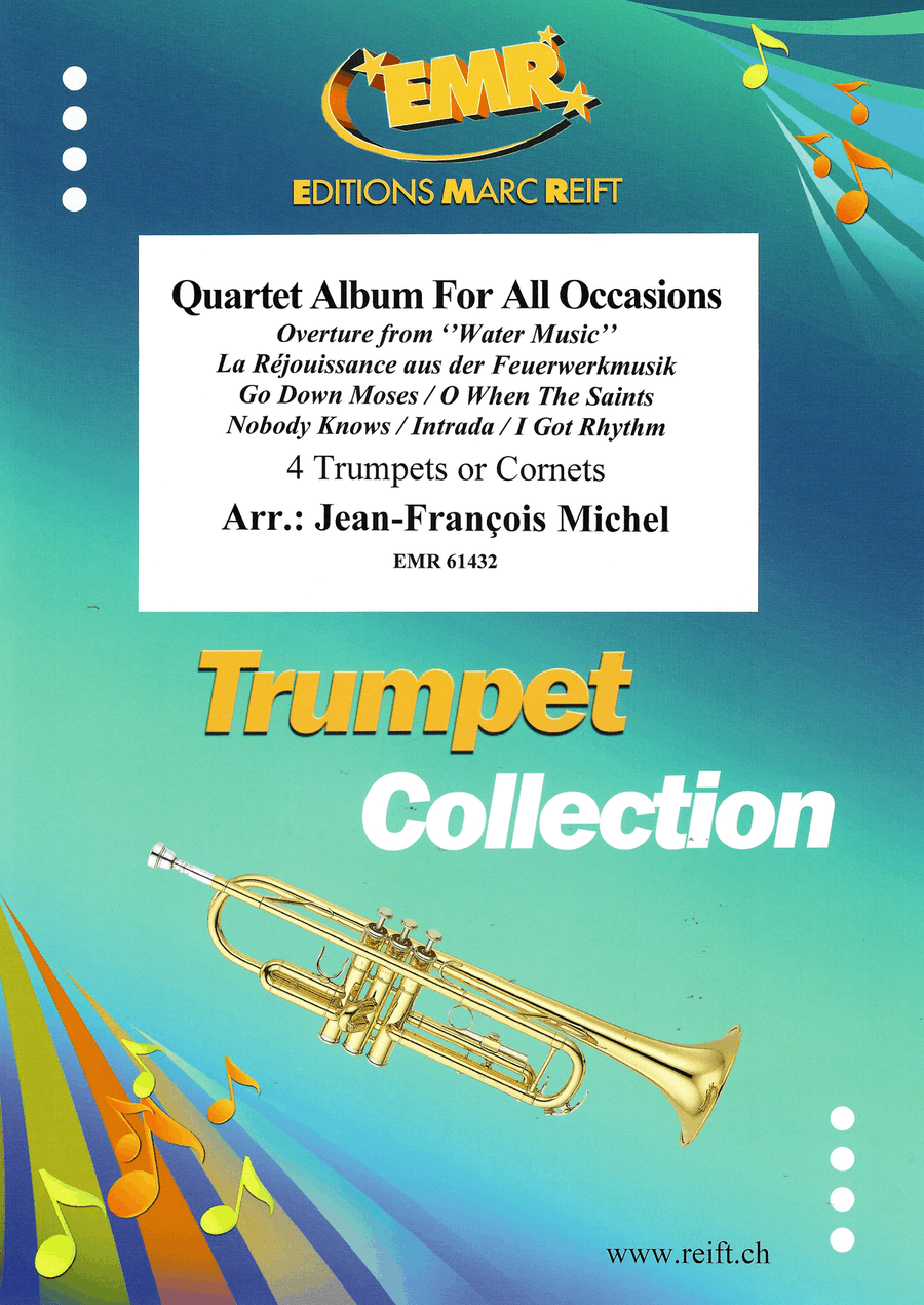 Quartet Album For All Occasions Cornet scores gallery preview page 1