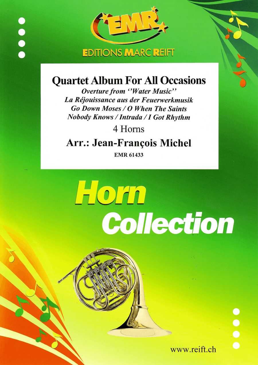 Quartet Album For All Occasions Horn scores gallery preview page 1