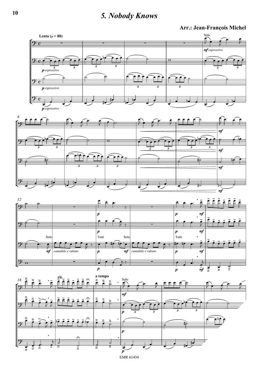 Quartet Album For All Occasions Trombone Quartet scores gallery preview page 7