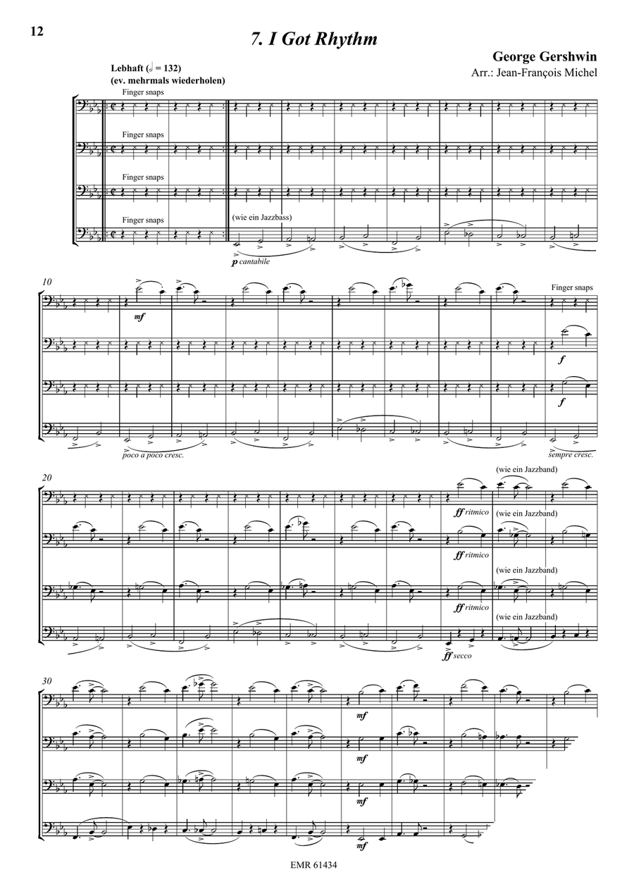 Quartet Album For All Occasions Trombone Quartet scores gallery preview page 8