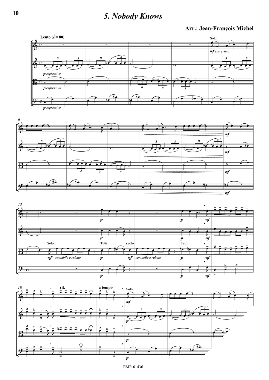 Quartet Album For All Occasions String Quartet scores gallery preview page 7