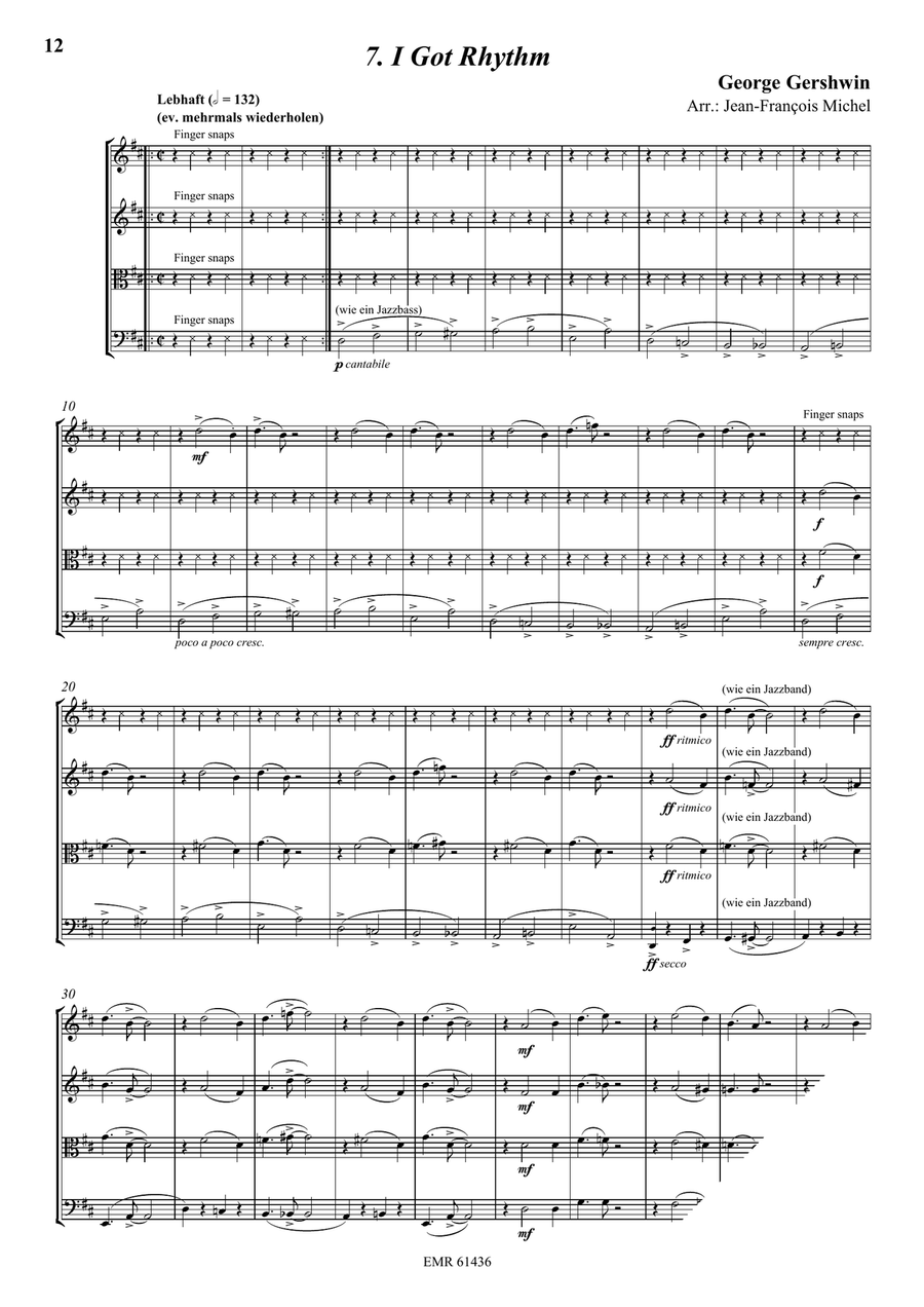 Quartet Album For All Occasions String Quartet scores gallery preview page 8