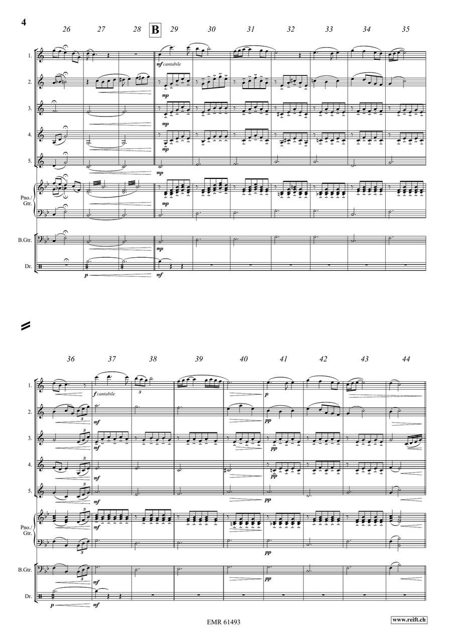 Rusalka Rusalka Clarinet Quintet scores gallery preview page 4