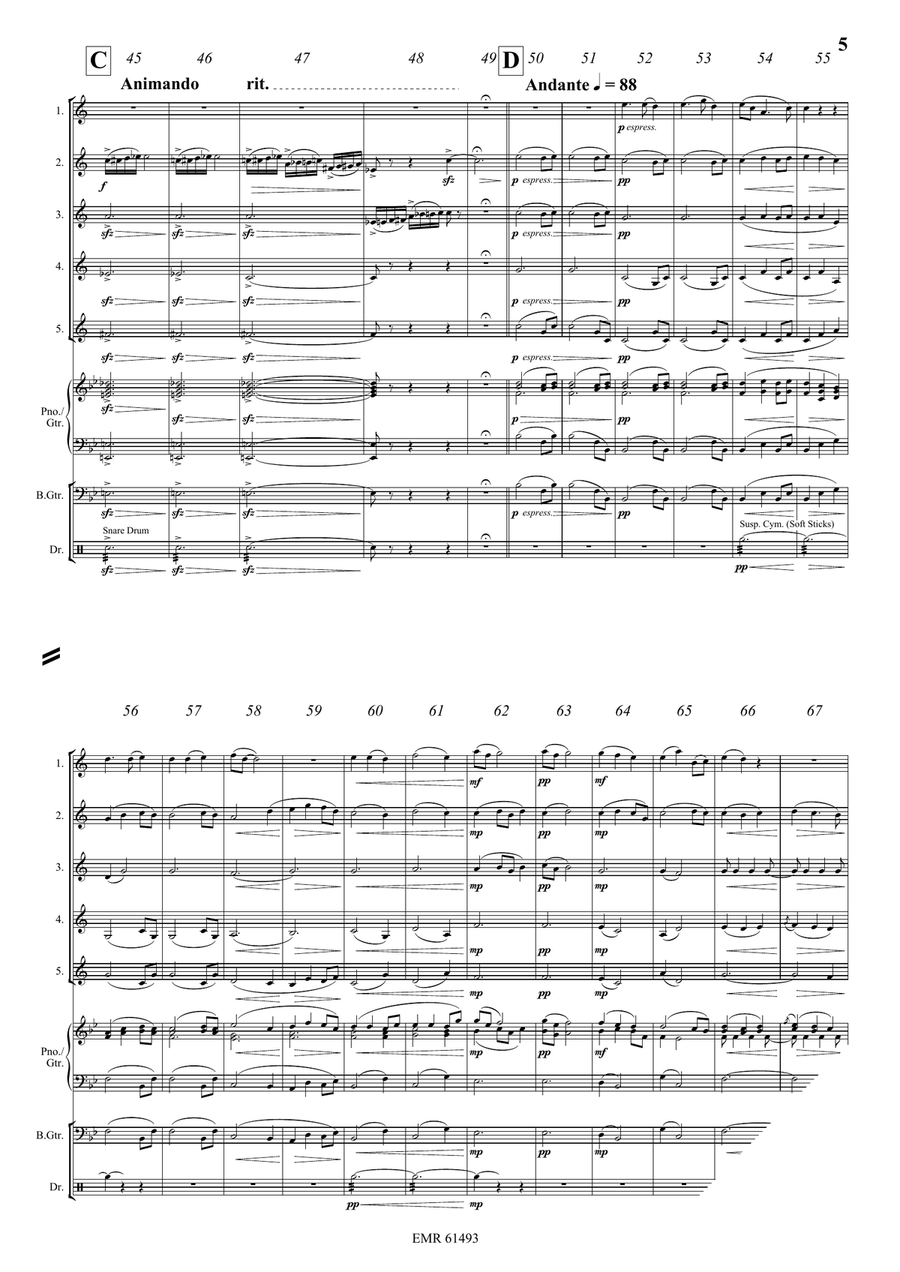 Rusalka Rusalka Clarinet Quintet scores gallery preview page 5