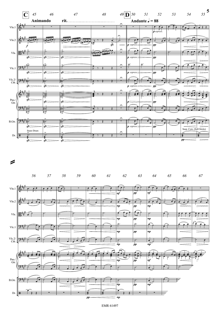 Rusalka Rusalka String Quintet scores gallery preview page 5