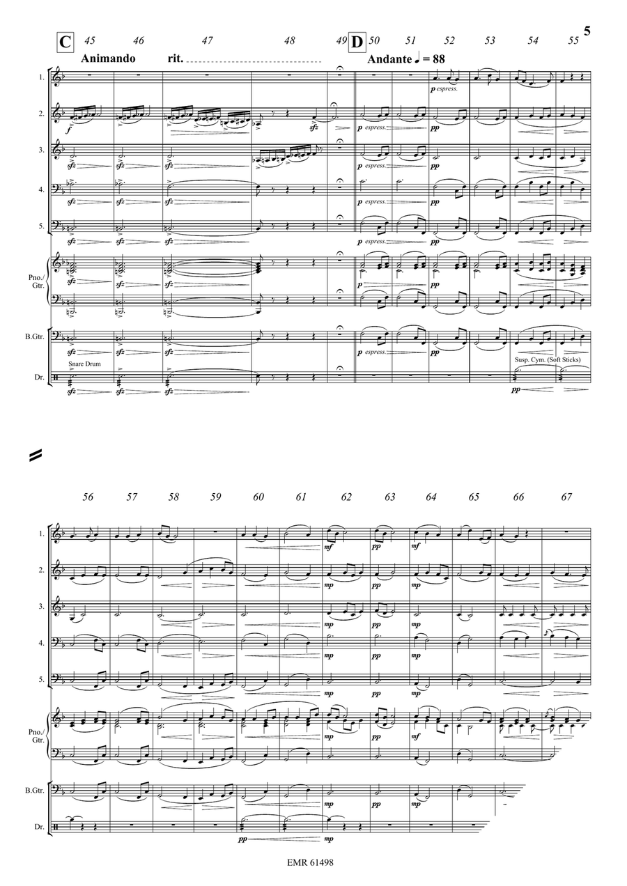 Rusalka Rusalka Brass Quintet scores gallery preview page 5