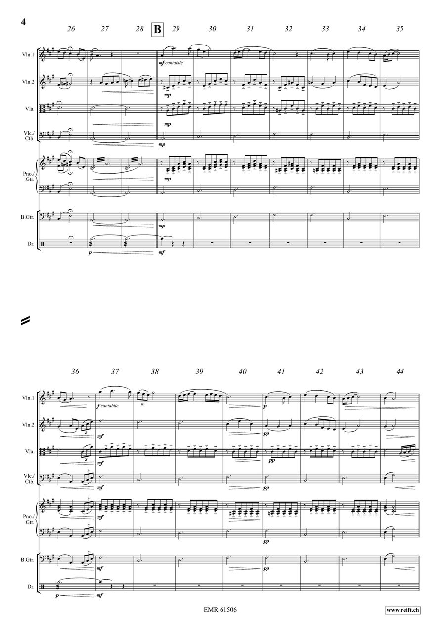 Rusalka Rusalka String Quartet scores gallery preview page 4