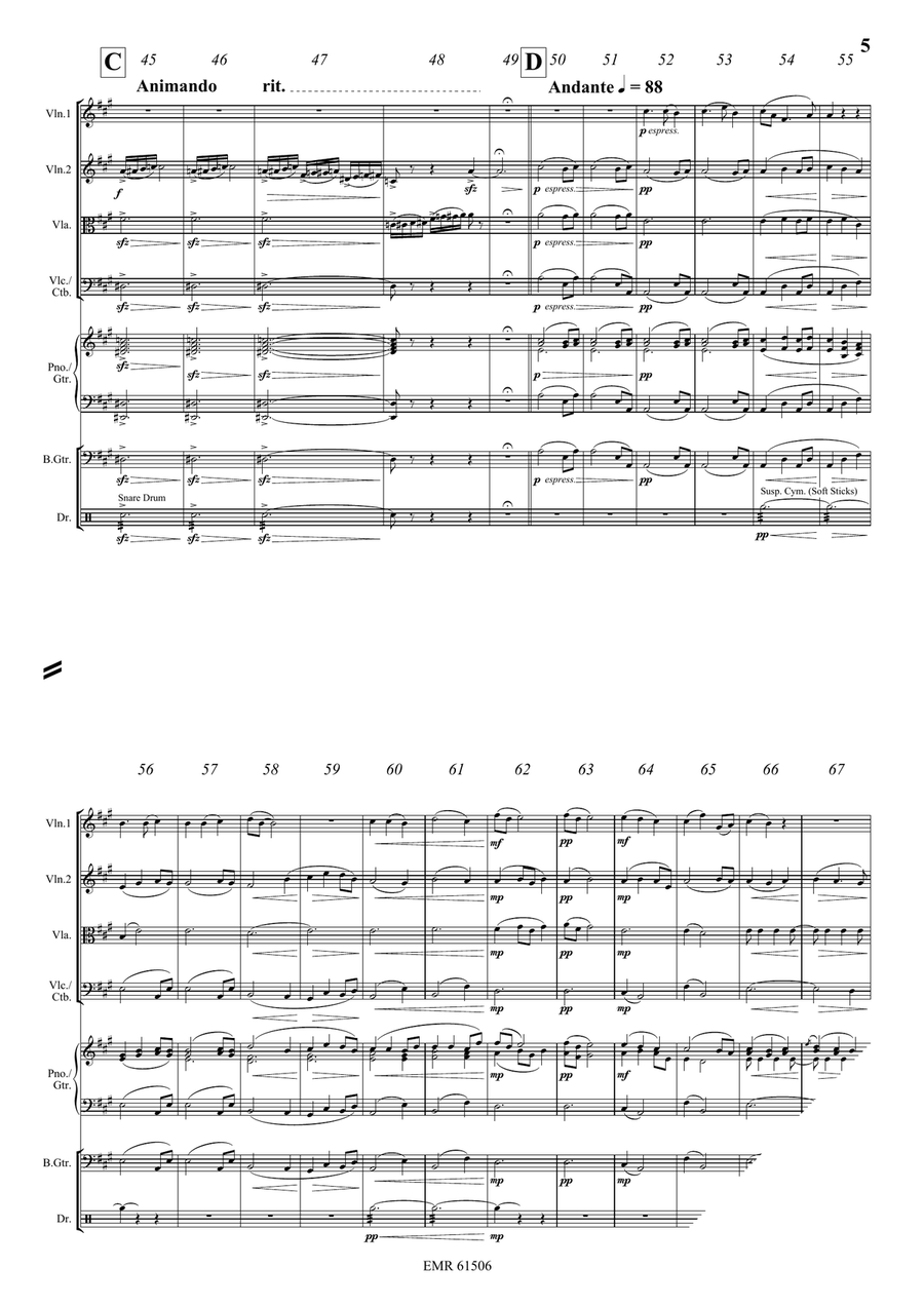 Rusalka Rusalka String Quartet scores gallery preview page 5