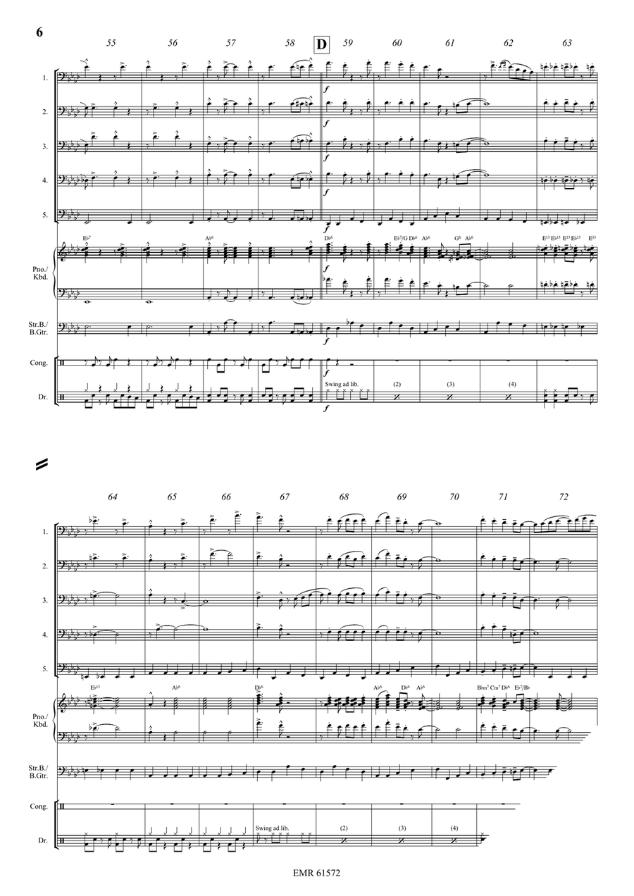 Las Chapanecas Las Chapanecas Trombone scores gallery preview page 7