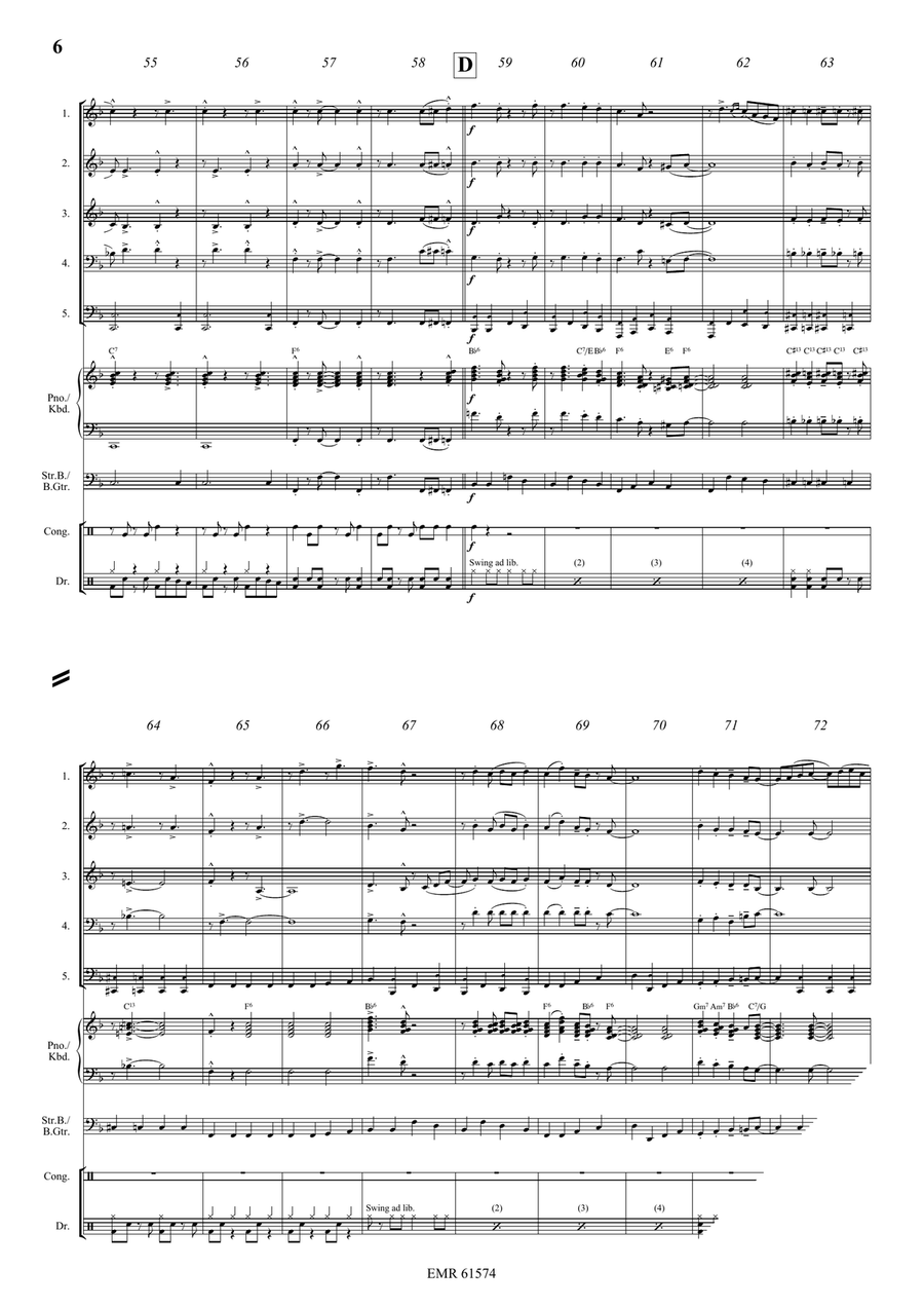 Las Chapanecas Las Chapanecas Brass Quintet scores gallery preview page 7