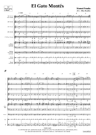 El Gato Montés Clarinet Quintet scores gallery preview page 3