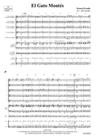 El Gato Montés Saxophone Quintet scores gallery preview page 3