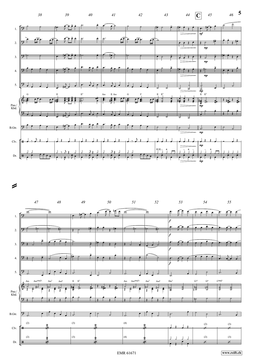 El Gato Montés El Gato Montés Trombone scores gallery preview page 5