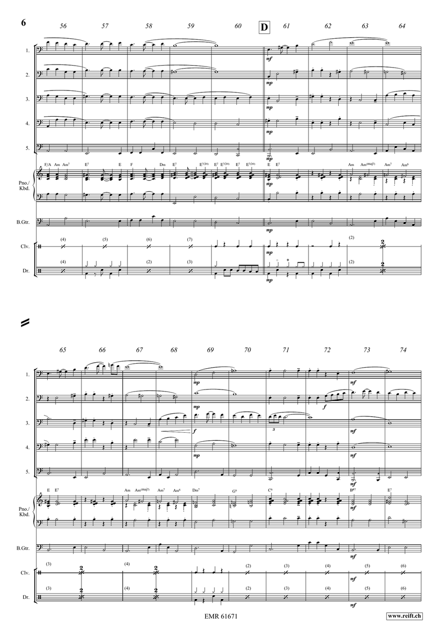 El Gato Montés El Gato Montés Trombone scores gallery preview page 6