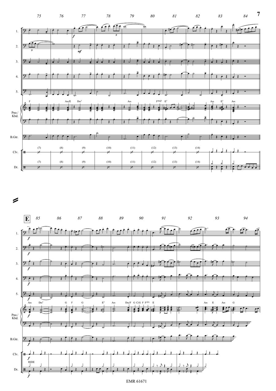 El Gato Montés El Gato Montés Trombone scores gallery preview page 7
