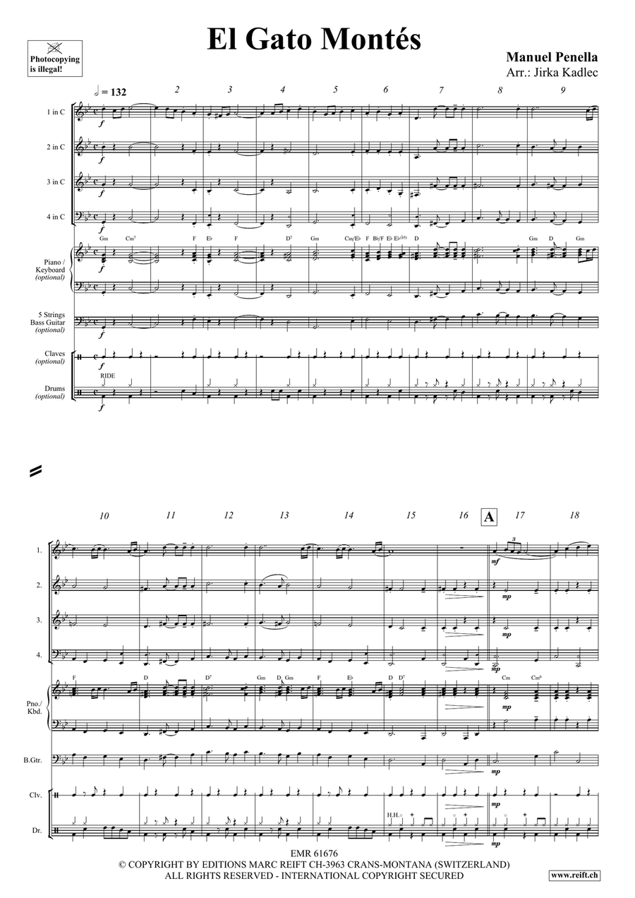 El Gato Montés El Gato Montés Score scores gallery preview page 3