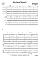 El Gato Montés Saxophone Quartet scores gallery preview page 3