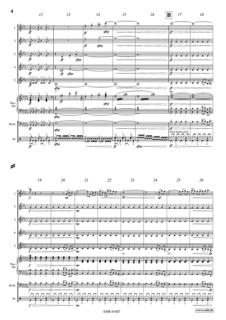 Let's Celebrate Let's Celebrate Clarinet Quintet scores gallery preview page 5