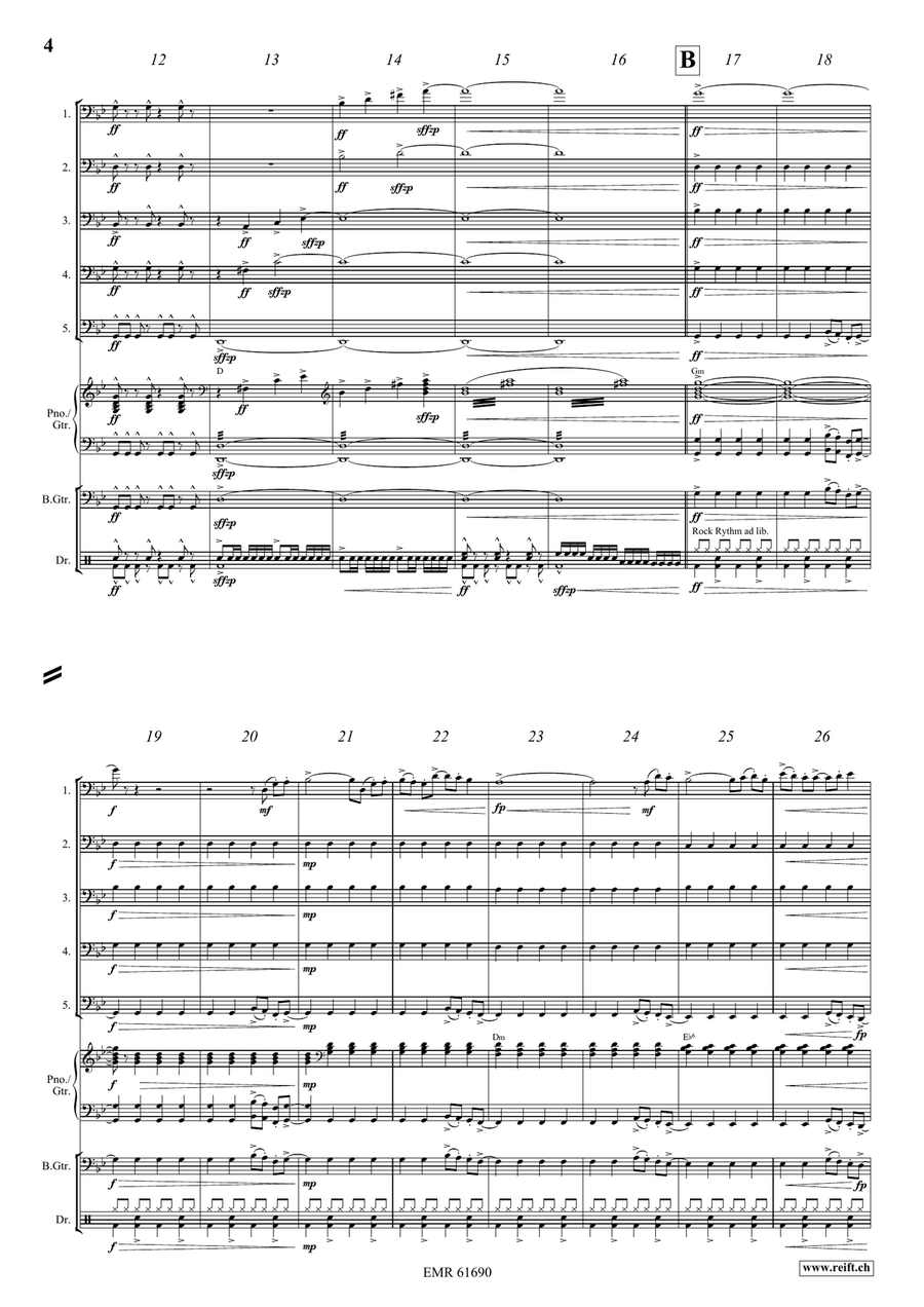 Let's Celebrate Let's Celebrate Trombone scores gallery preview page 5