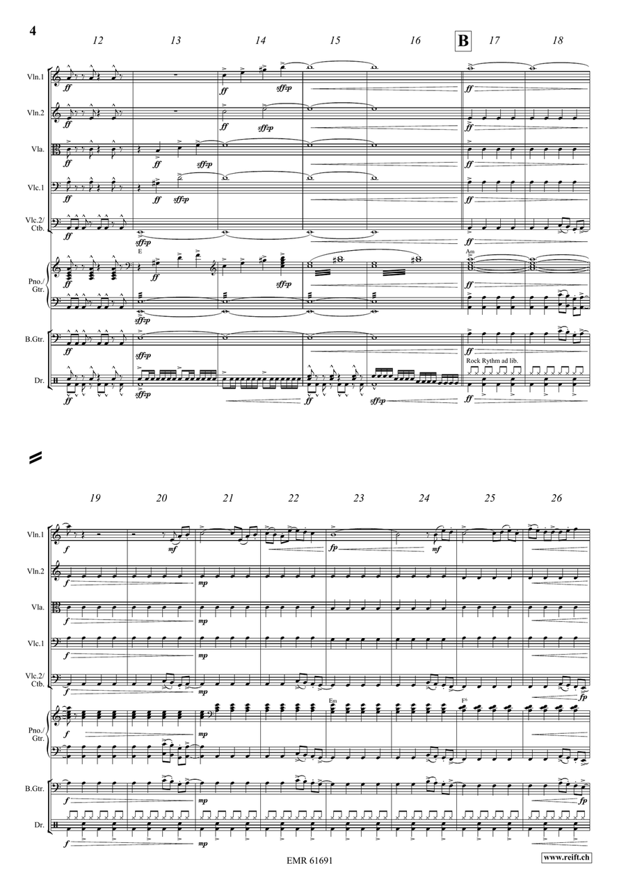 Let's Celebrate Let's Celebrate String Quintet scores gallery preview page 5