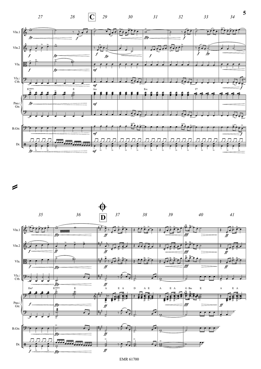 Let's Celebrate Let's Celebrate String Quartet scores gallery preview page 6