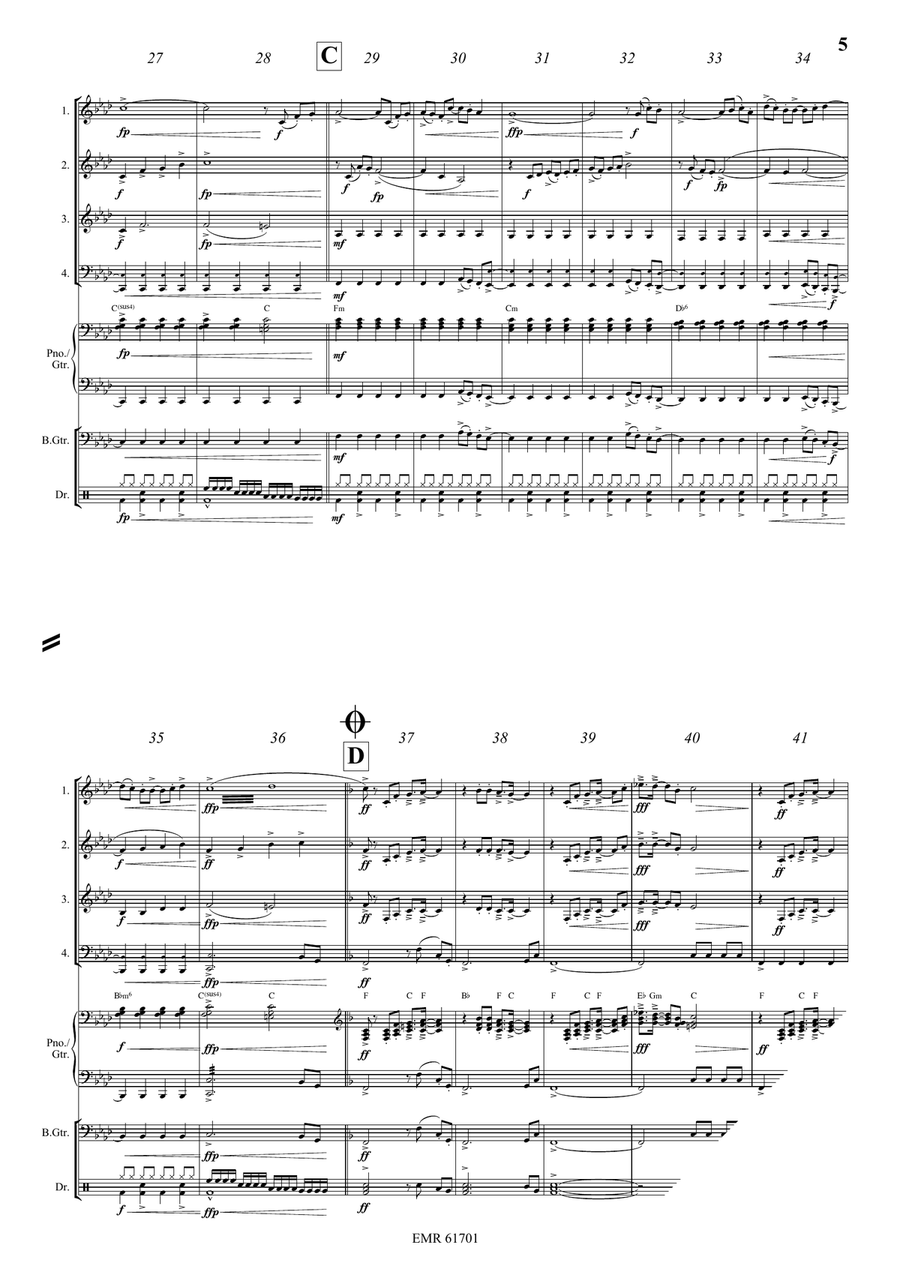 Let's Celebrate Let's Celebrate Brass Quartet scores gallery preview page 6