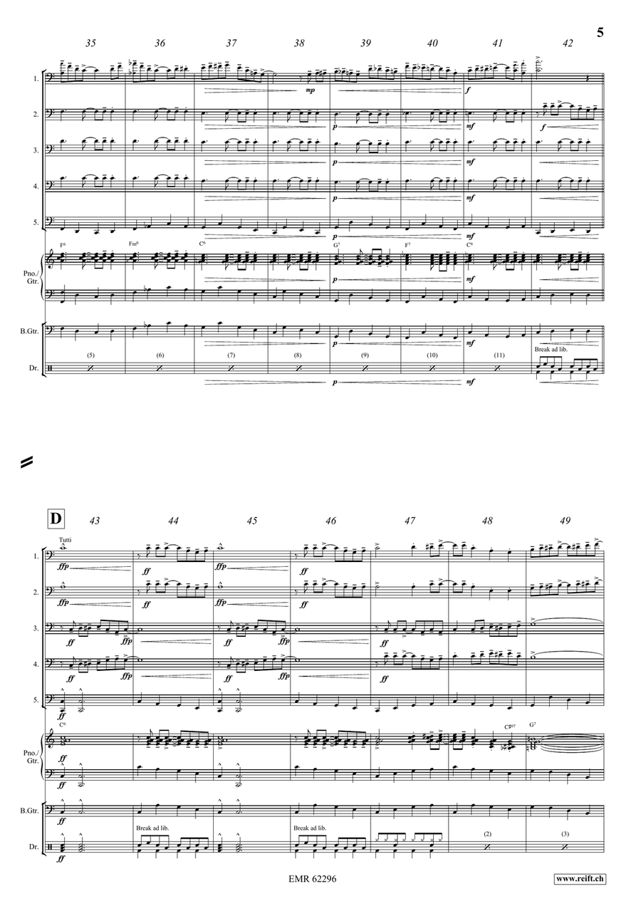 In A Boogie Mood In A Boogie Mood Trombone scores gallery preview page 6