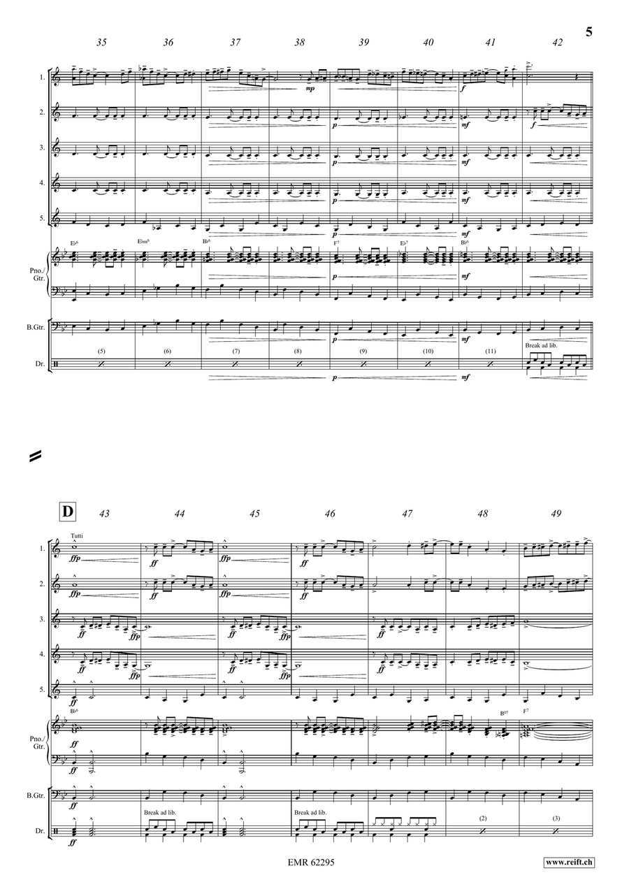 In A Boogie Mood In A Boogie Mood Cornet scores gallery preview page 6