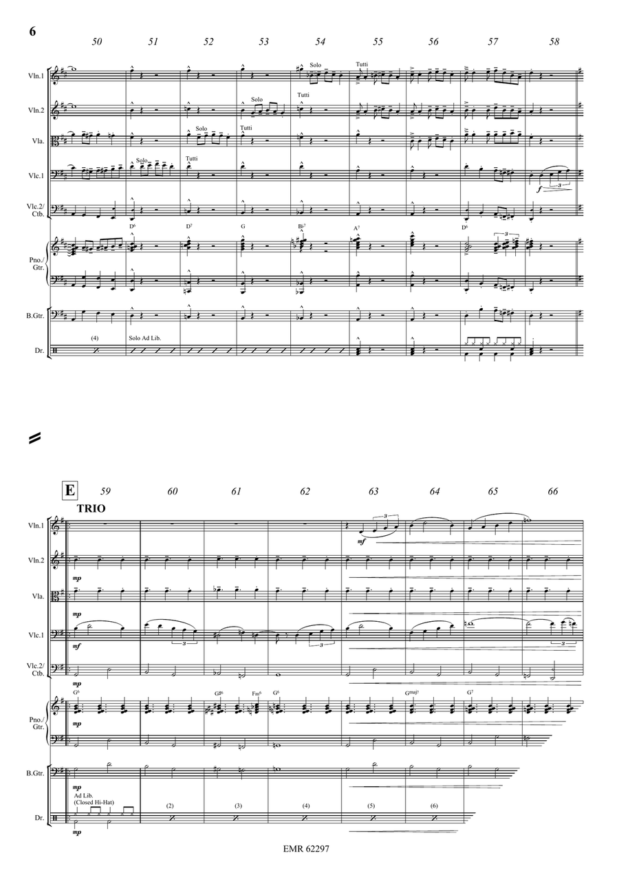 In A Boogie Mood In A Boogie Mood String Quintet scores gallery preview page 7