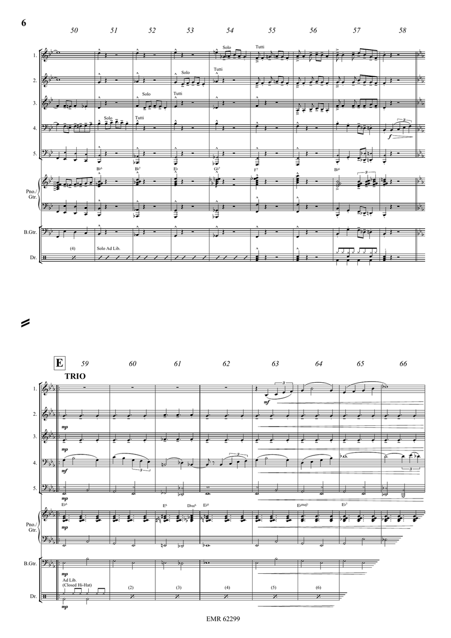 In A Boogie Mood In A Boogie Mood Woodwind Quintet scores gallery preview page 7