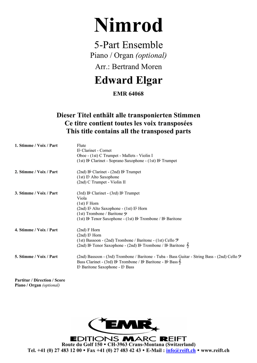 Nimrod Nimrod Score scores gallery preview page 2