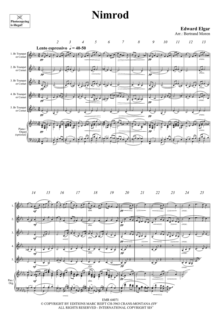 Nimrod Nimrod Cornet scores gallery preview page 3