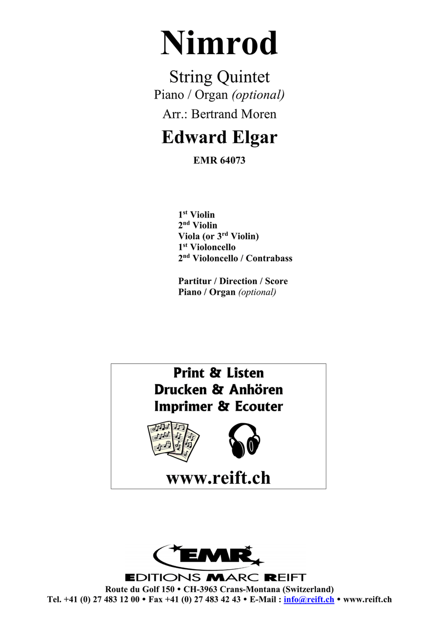 Nimrod Nimrod String Quintet scores gallery preview page 2