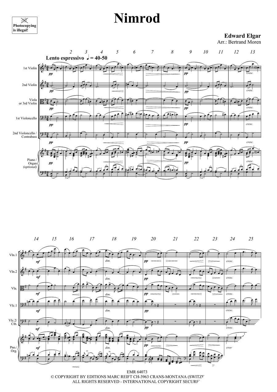 Nimrod Nimrod String Quintet scores gallery preview page 3