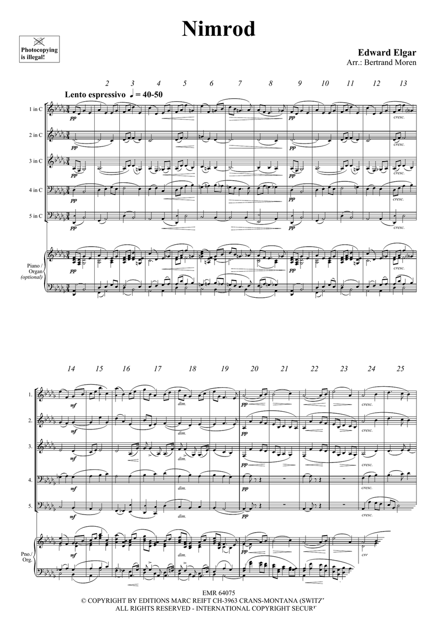 Nimrod Nimrod Woodwind Quintet scores gallery preview page 3