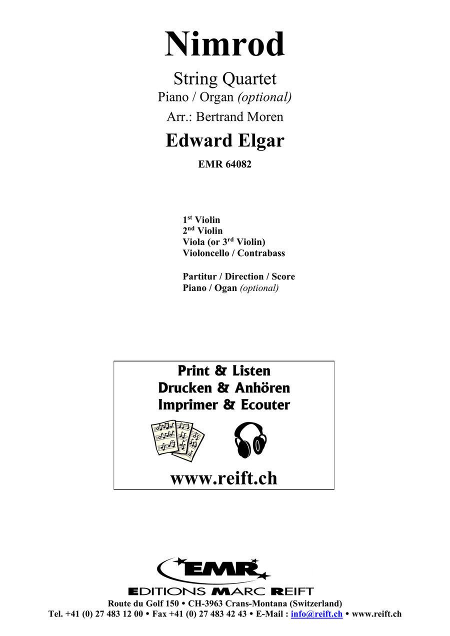 Nimrod Nimrod String Quartet scores gallery preview page 2