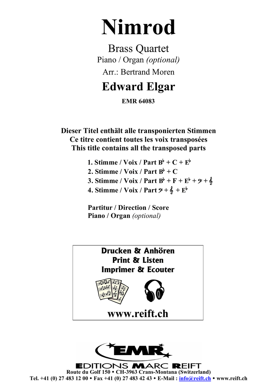 Nimrod Nimrod Brass Quartet scores gallery preview page 2
