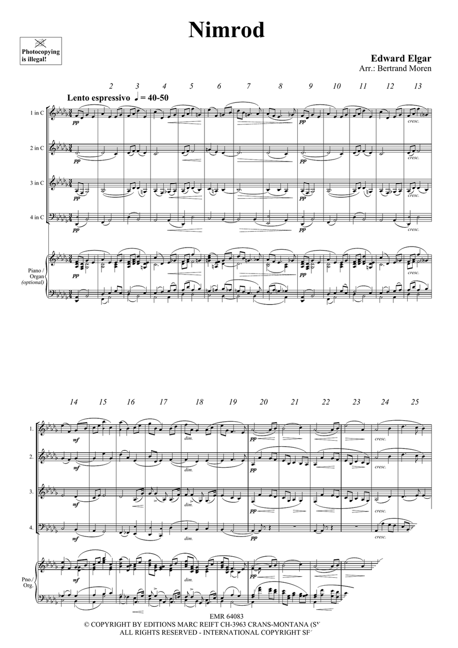 Nimrod Nimrod Brass Quartet scores gallery preview page 3