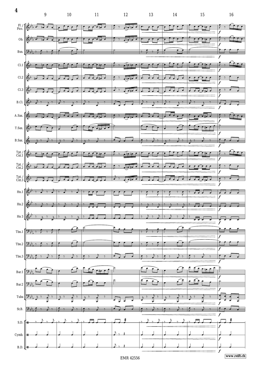 Acrobat Acrobat Concert Band scores gallery preview page 6
