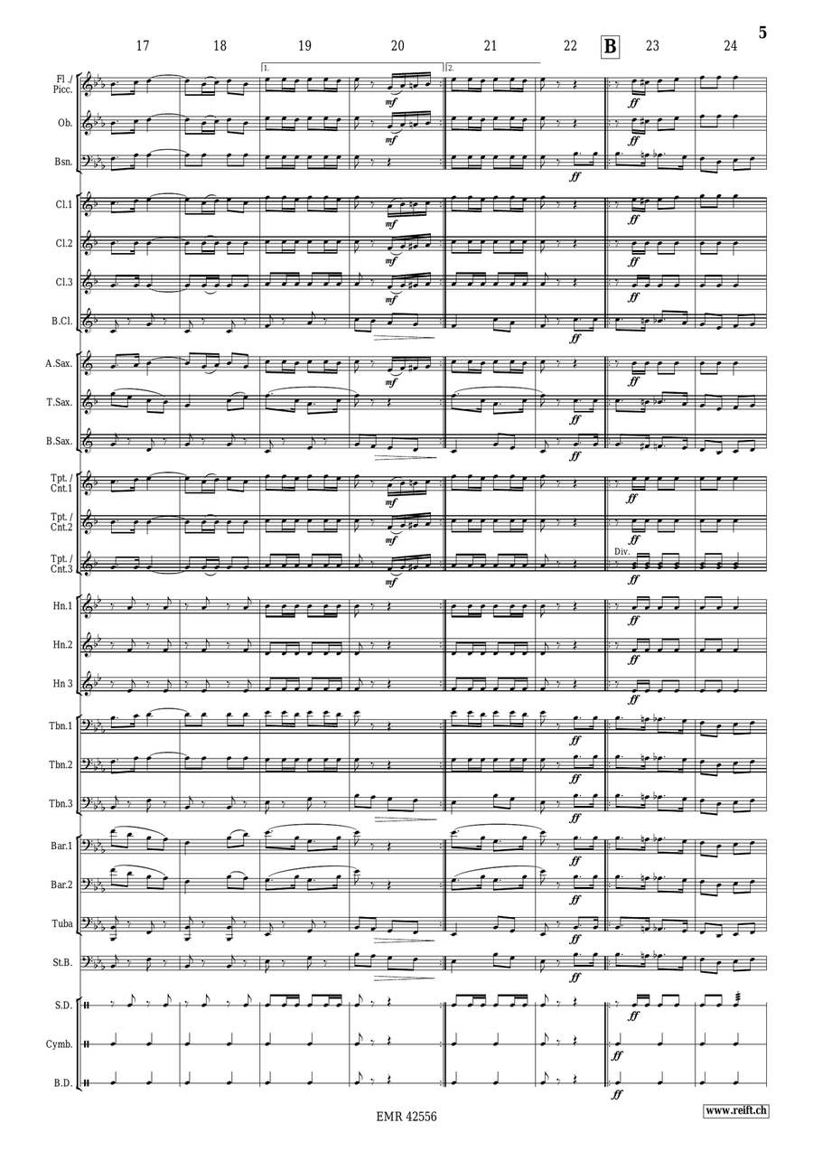 Acrobat Acrobat Concert Band scores gallery preview page 7