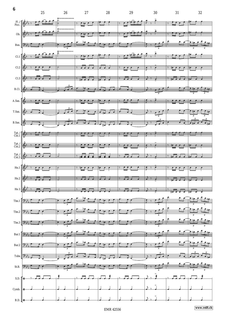 Acrobat Acrobat Concert Band scores gallery preview page 8