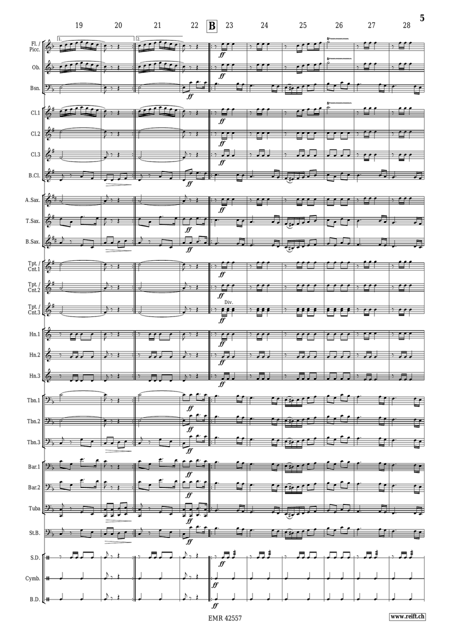 Energy Energy Concert Band scores gallery preview page 7