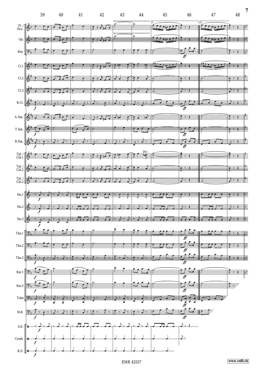 Energy Energy Concert Band scores gallery preview page 9