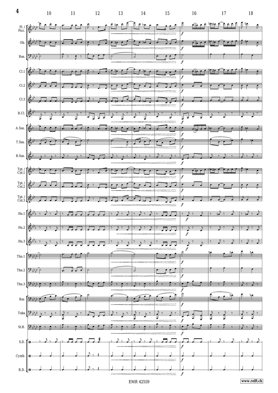 The Joker The Joker Concert Band scores gallery preview page 6