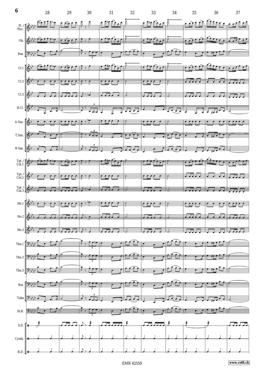The Joker The Joker Concert Band scores gallery preview page 8