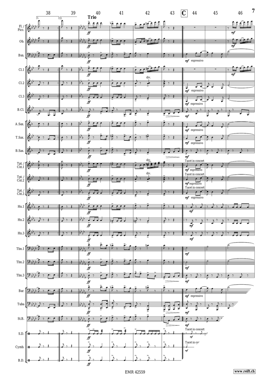 The Joker The Joker Concert Band scores gallery preview page 9