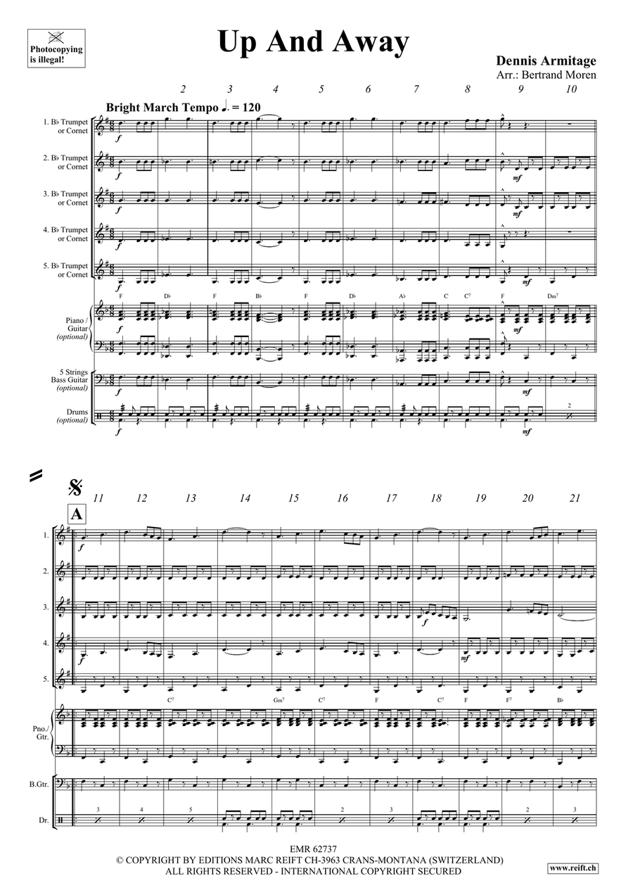 Up And Away Up And Away Cornet scores gallery preview page 4
